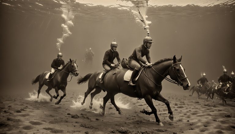 1812 The First Underwater Horse Race, 1903 aiartistHyperrayXLXL hypersdxlsafetenso 205497998