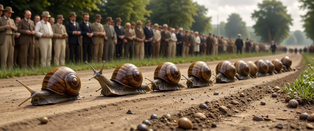 1741 The Historical Snail Racing Championship aiartistHyperrayXLXL hypersdxlsafetenso 1712788931