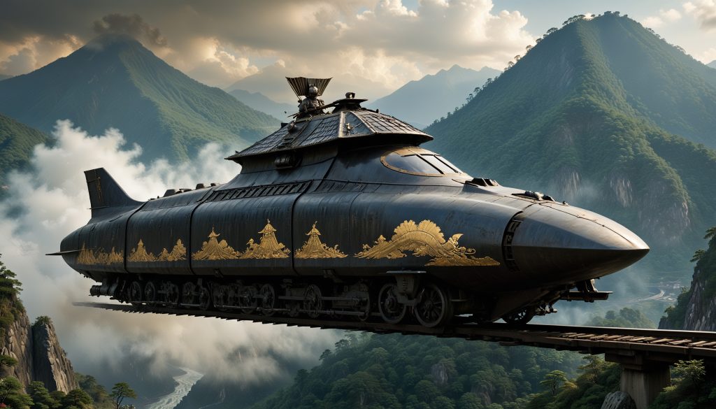 2108 (The Shogun Shuttle A bullet train ador aiartistHyperrayXLXL hypersdxlsafetenso 1184477364