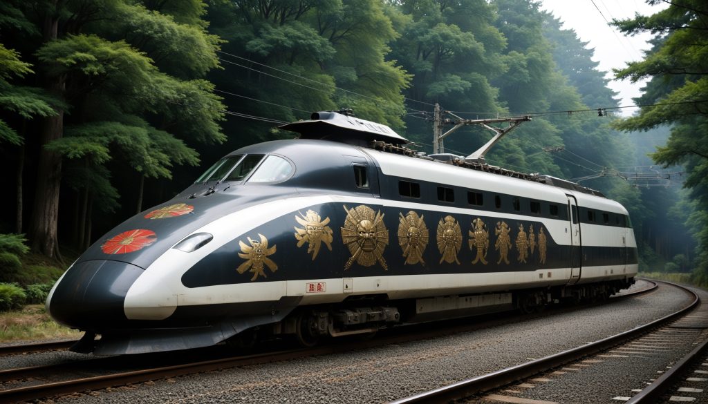 2109 (The Shogun Shuttle A bullet train ador aiartistHyperrayXLXL hypersdxlsafetenso 744490909