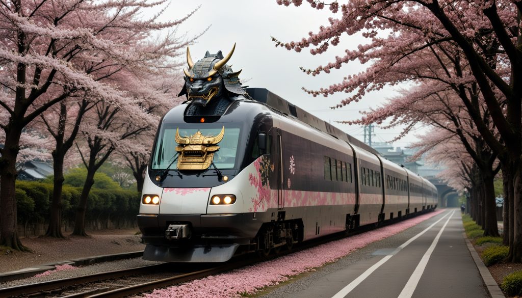 2118 (The Shogun Shuttle A bullet train ador aiartistHyperrayXLXL hypersdxlsafetenso 1944499783