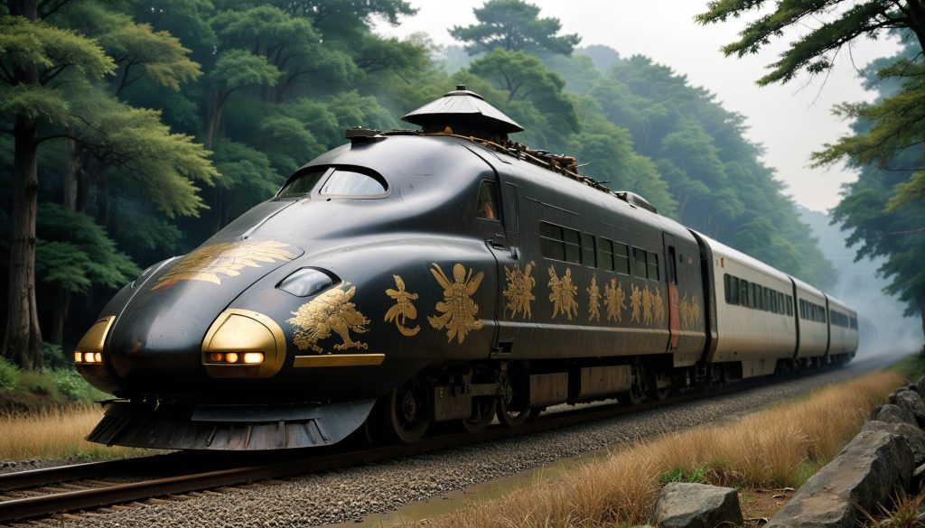 2121 (The Shogun Shuttle A bullet train ador aiartistHyperrayXLXL hypersdxlsafetenso 1011027826