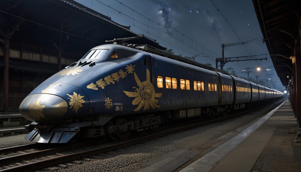 2124 (The Shogun Shuttle A bullet train ador aiartistHyperrayXLXL hypersdxlsafetenso 1826013204